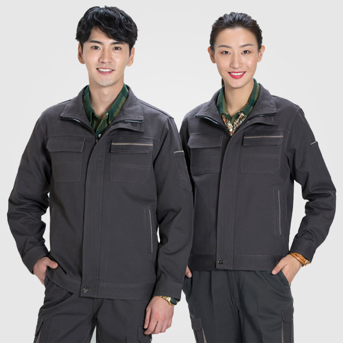 純棉電焊工作服套裝男長(zhǎng)袖JL-GC005